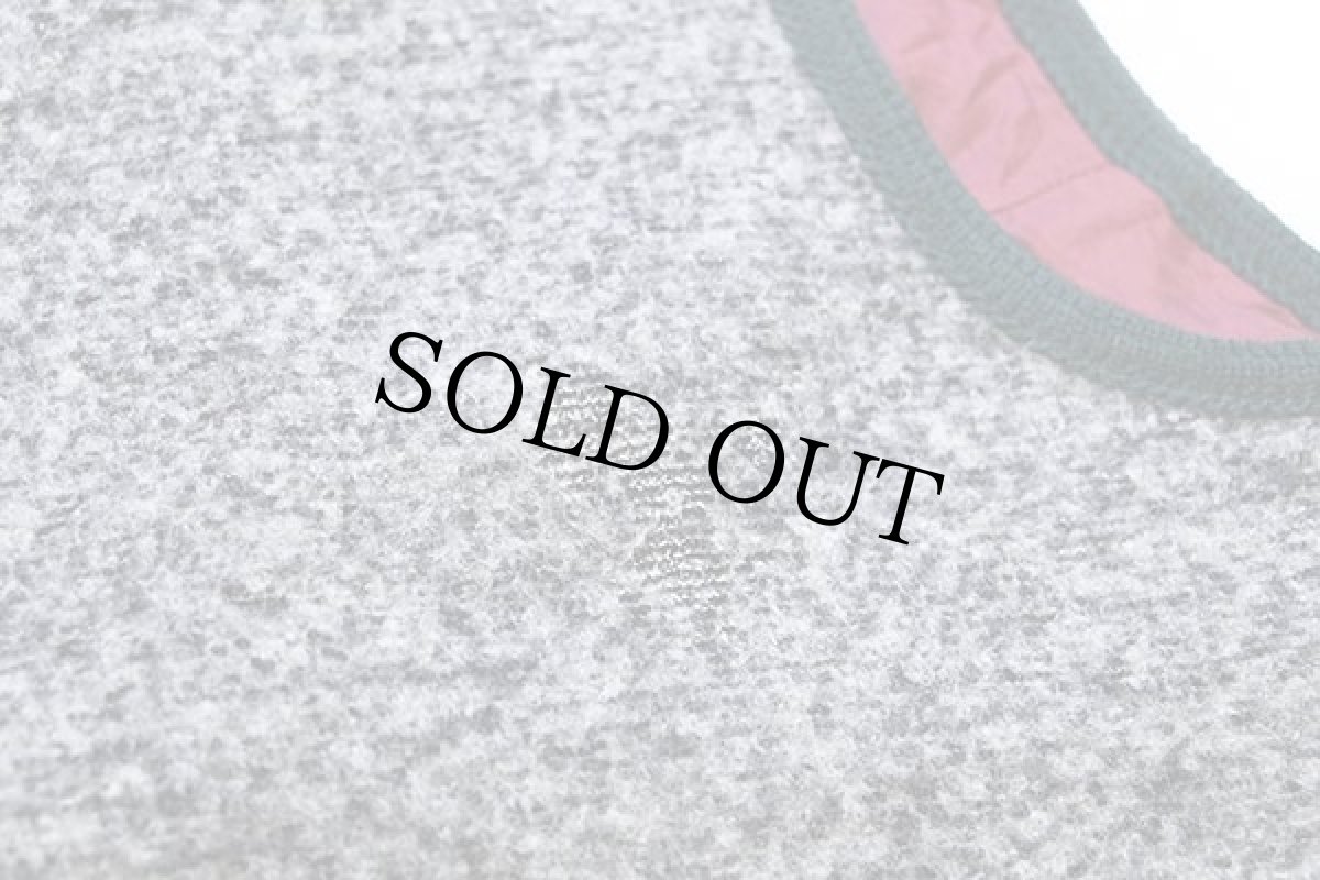 画像7: Traunsee Trachten walker Moessmer 鹿角ボタン ノーカラー チロリアン ボイルドウール ベスト グレー ミックス (7)