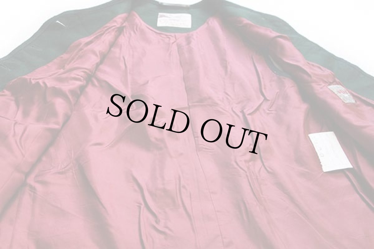 画像5: Traunsee Trachten walker Moessmer 鹿角ボタン ノーカラー チロリアン ボイルドウール ベスト グレー ミックス (5)