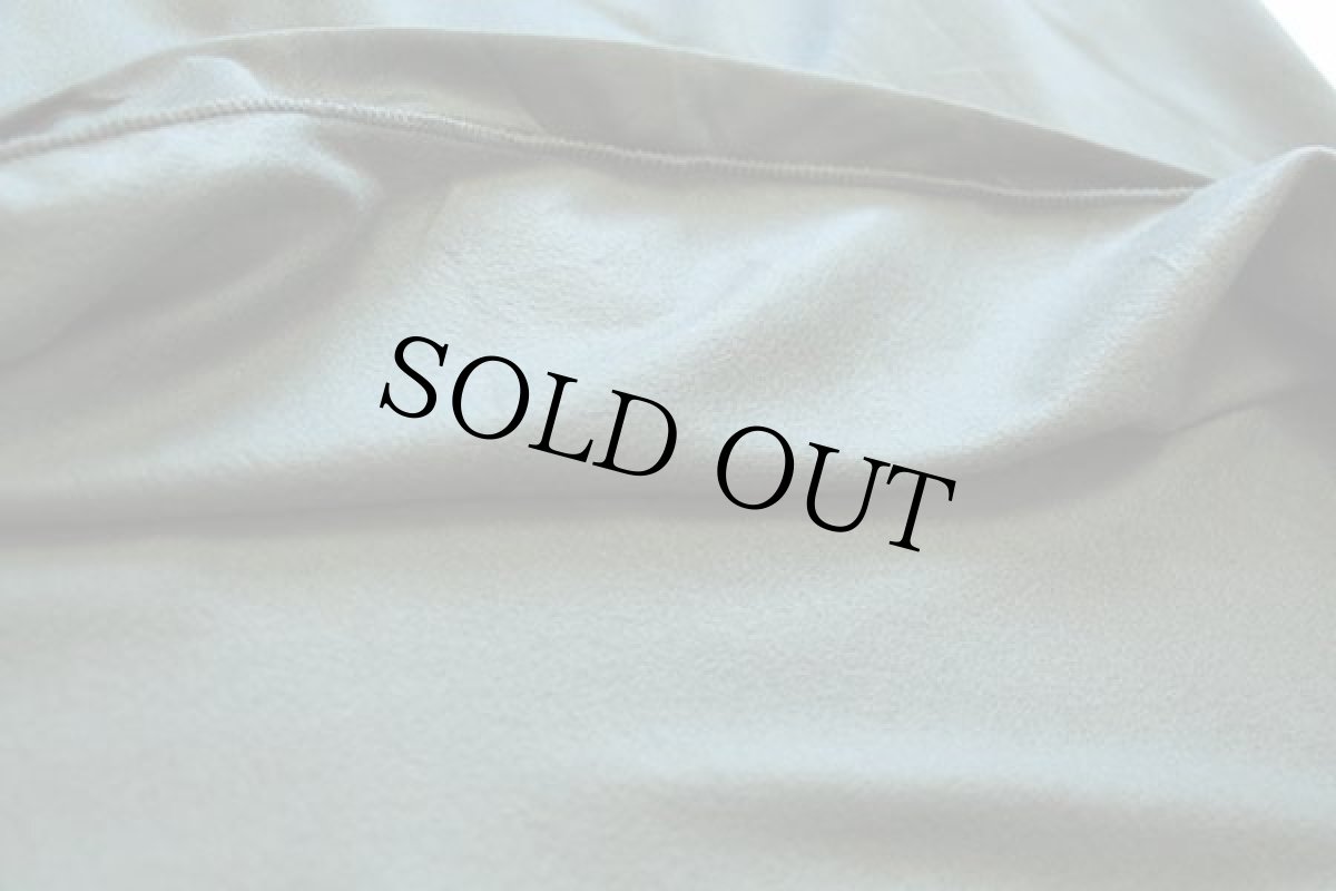 画像5: 00s 米軍 ハイネック ハーフジップ スリーピングシャツ オリーブ L (5)