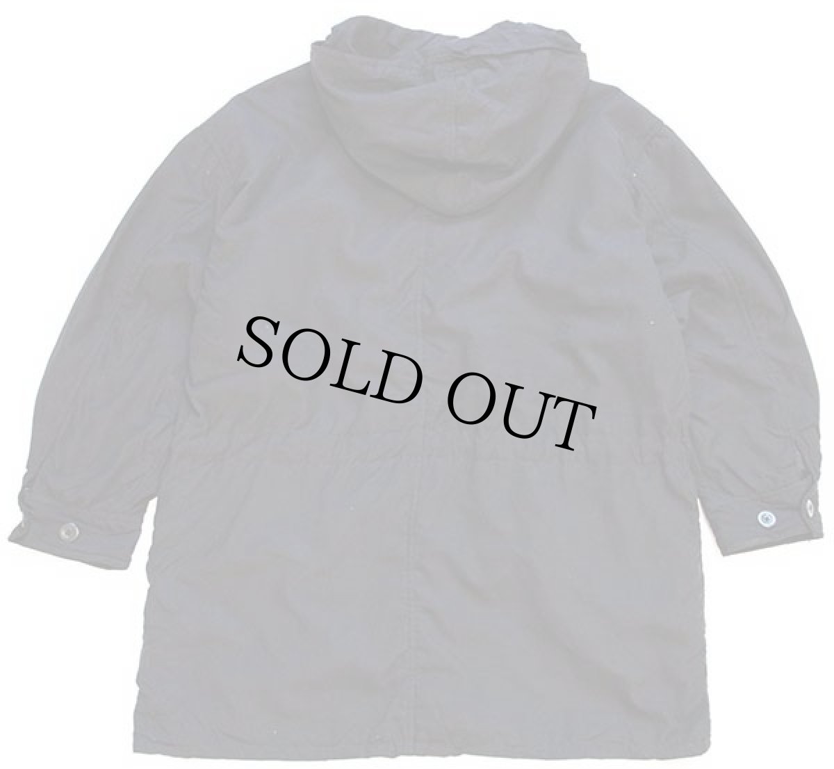 画像2: 90s GAPギャップ 中綿入り ナイロン フィールドパーカー 黒 S (2)