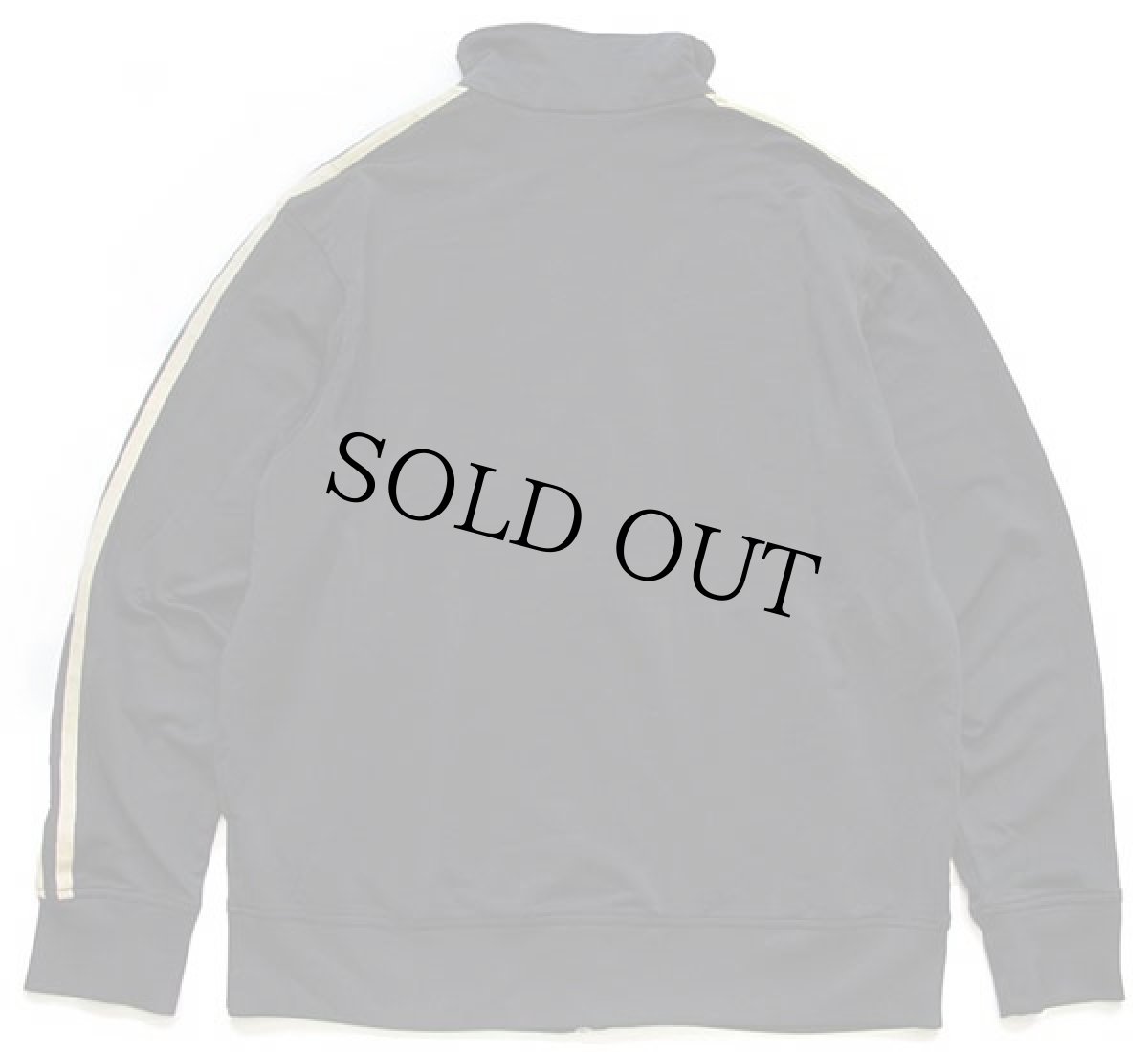 画像2: adidasアディダス トレフォイル ロゴ刺繍 トラックジャケット 黒×金 M★ジャージ (2)