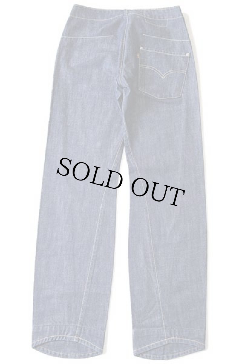 画像3: 00s Levi'sリーバイス ENGINEERED JEANS 10004 立体裁断 デニムパンツ w29 L32★ユーロ (3)