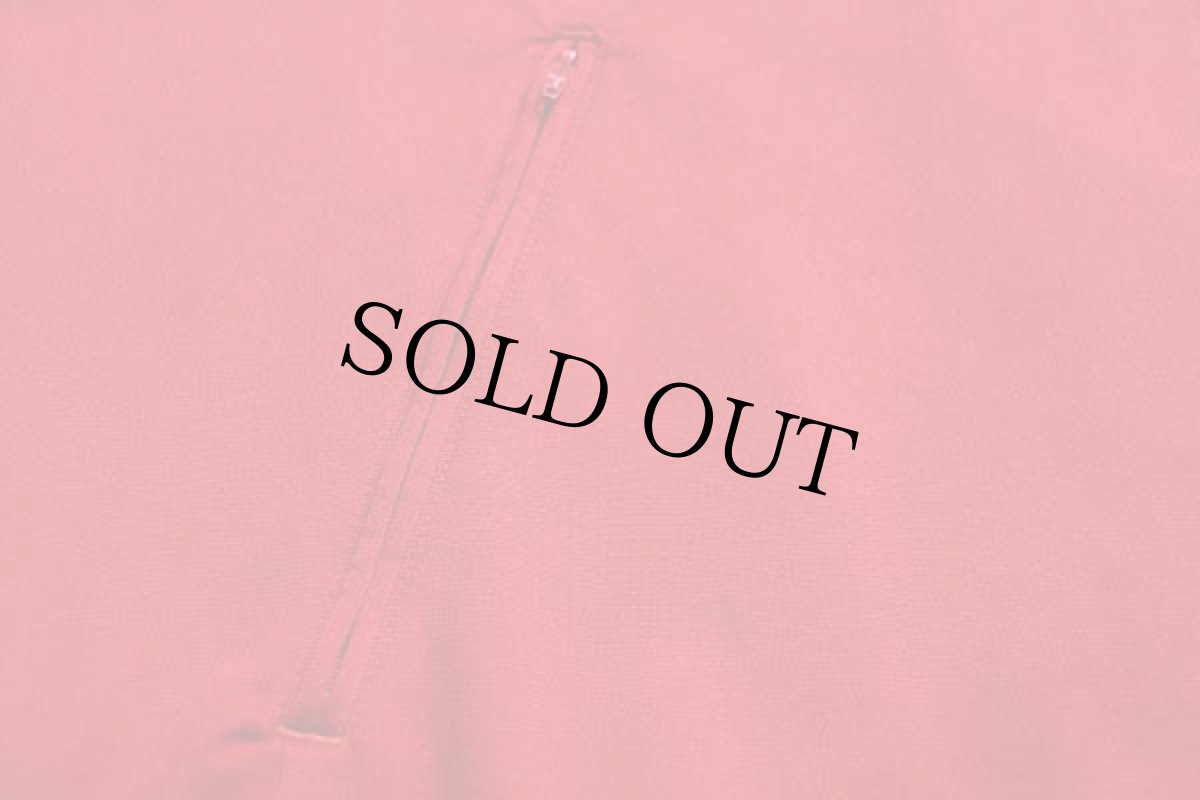 画像5: adidasアディダス トレフォイル ロゴ刺繍 トラックジャケット 濃赤×紺 XL★ジャージ (5)