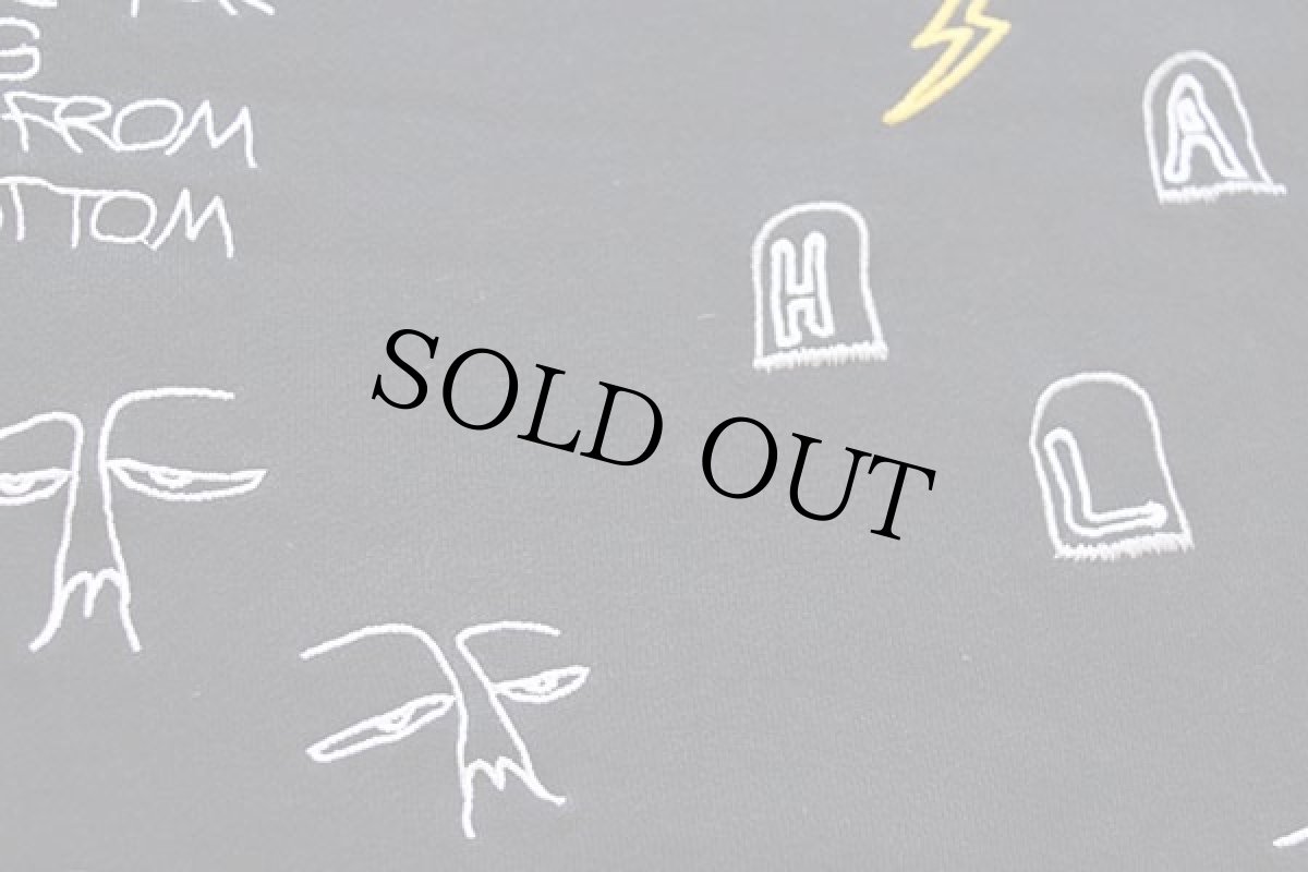 画像6: Haculla ハキュラ NEW YORK 刺繍 コットン スウェット 黒 L (6)