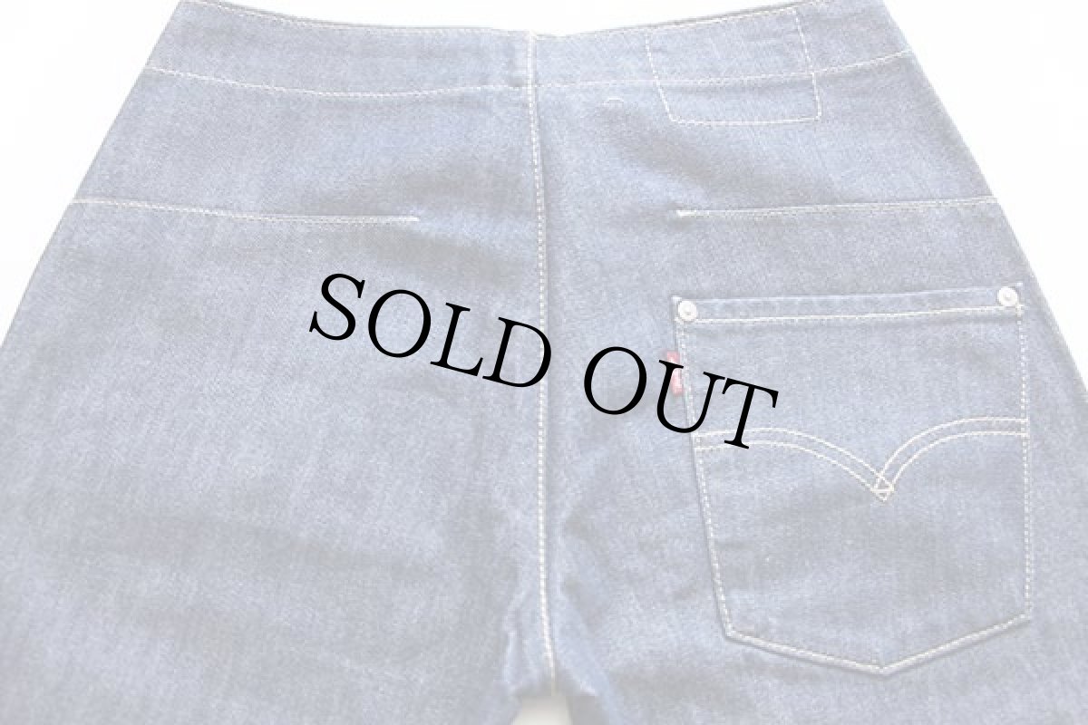 画像5: 00s Levi'sリーバイス ENGINEERED JEANS 10004 立体裁断 デニムパンツ w29 L32★ユーロ (5)