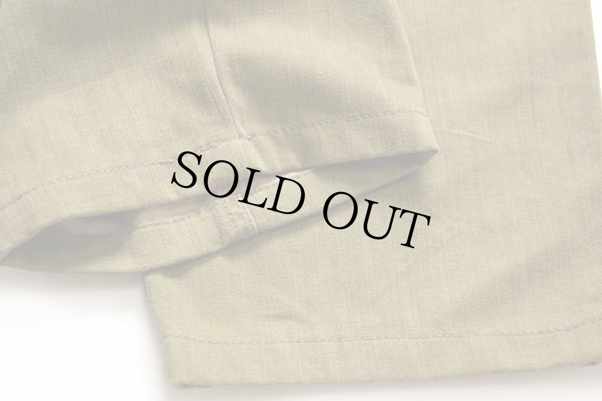 画像7: 90s ルーマニア製 MARLBORO CLASSICS ベイカータイプ コットン ヘリンボーン パンツ 黄緑 w34 (7)