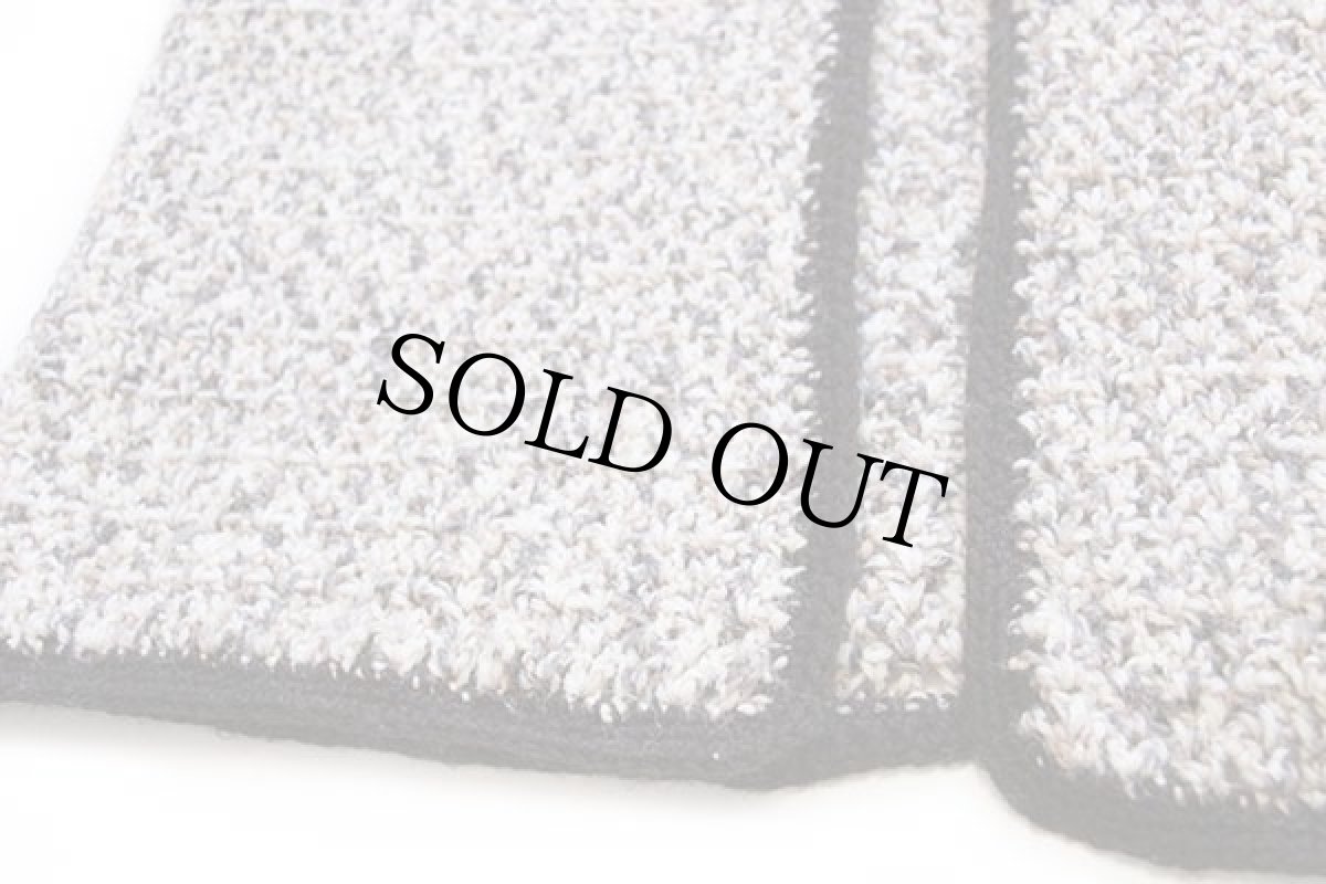 画像5: UNKNOWN チロリアン ウール ハンドニット ベスト カーディガン ミックス (5)