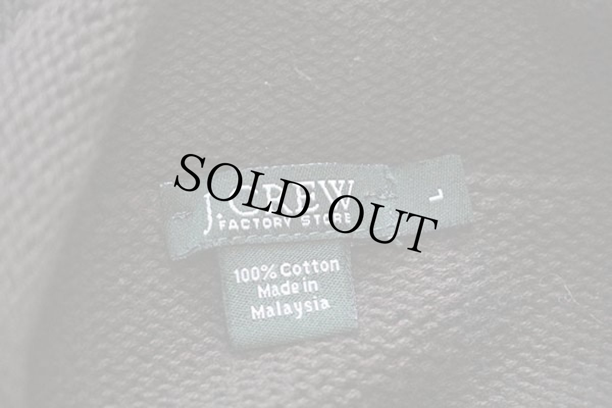 画像4: 00s J.CREW 無地 ロールネック コットンニット セーター ダークブラウン L (4)