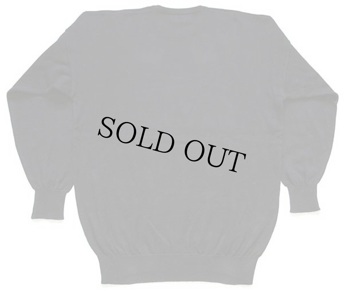 画像2: 80s スコットランド製 Titleistタイトリスト アート コットンニット セーター 黒 L (2)