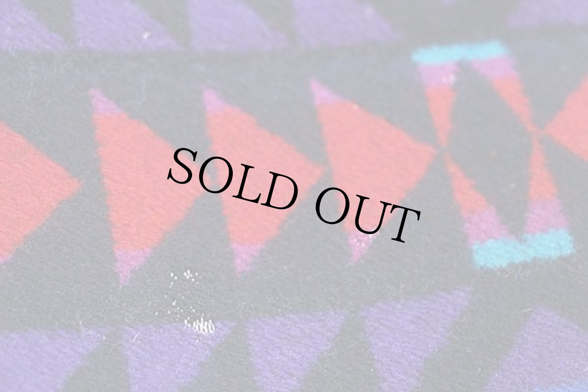 画像6: ネイティブ柄 ウール ブランケット 生地 (6)