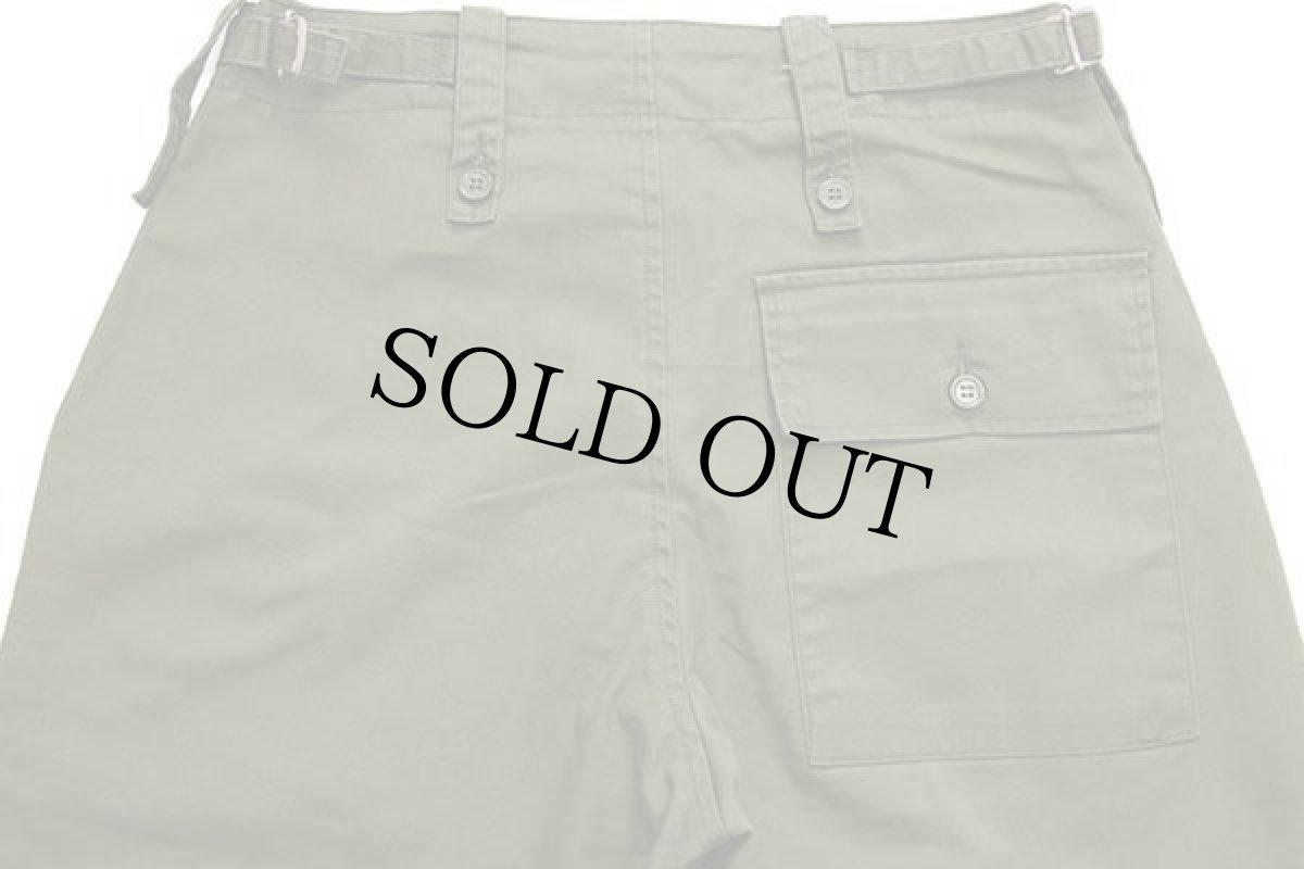 画像5: 90s イギリス軍 BRITISH ARMY ベイカータイプ ライトウェイト トラウザーズ オリーブ w30★C (5)