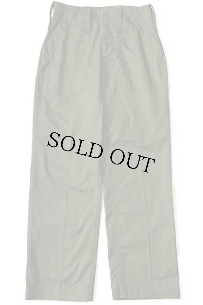 画像2: 90s イギリス軍 BRITISH ARMY ベイカータイプ ライトウェイト トラウザーズ オリーブ w30★A (2)