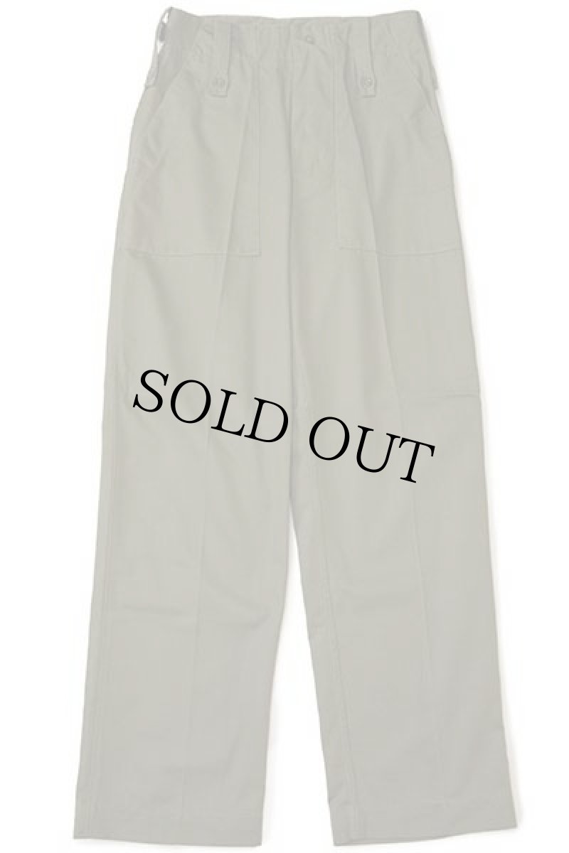 画像2: 90s イギリス軍 BRITISH ARMY ベイカータイプ ライトウェイト トラウザーズ オリーブ w29★B (2)