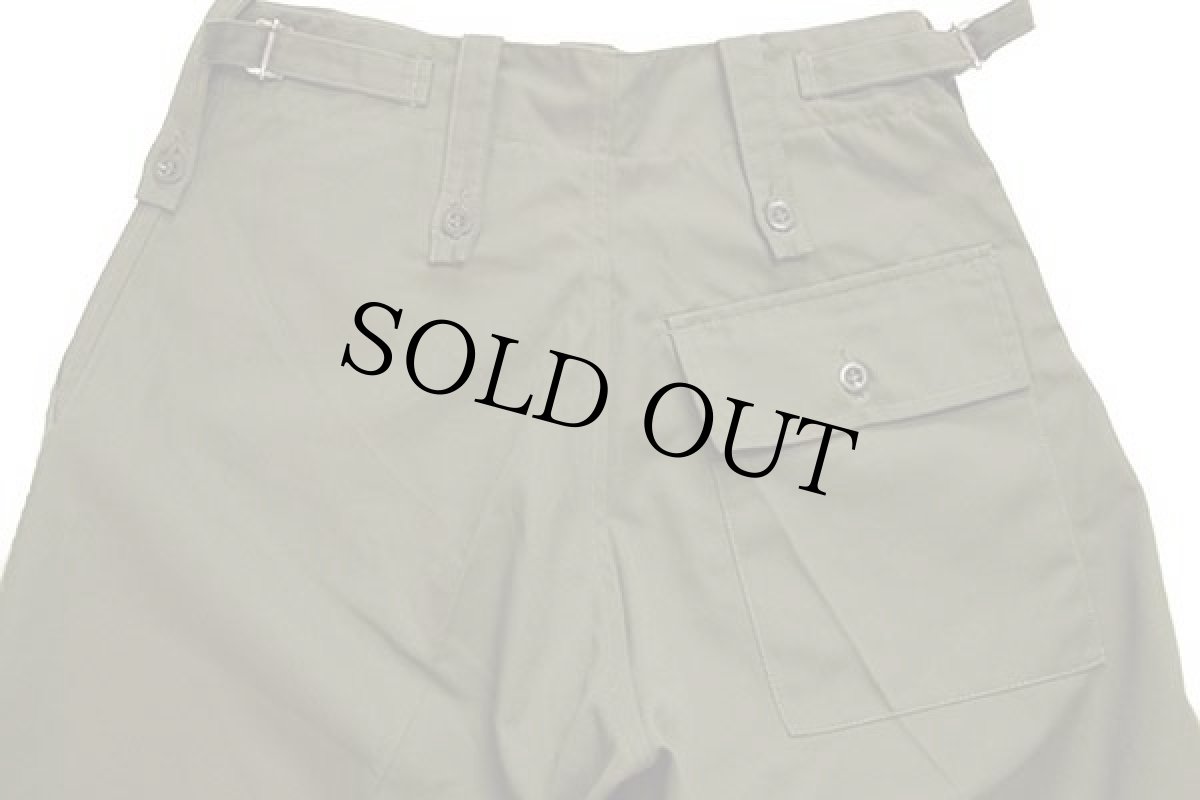 画像5: 90s イギリス軍 BRITISH ARMY ベイカータイプ ライトウェイト トラウザーズ オリーブ w29★B (5)