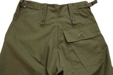 画像5: 90s イギリス軍 BRITISH ARMY ベイカータイプ ライトウェイト トラウザーズ オリーブ w29★B (5)