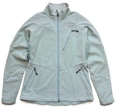 画像1: 00s patagoniaパタゴニア Integral Jacket ツートン ストレッチ ソフトシェルジャケット 水色 W-S (1)