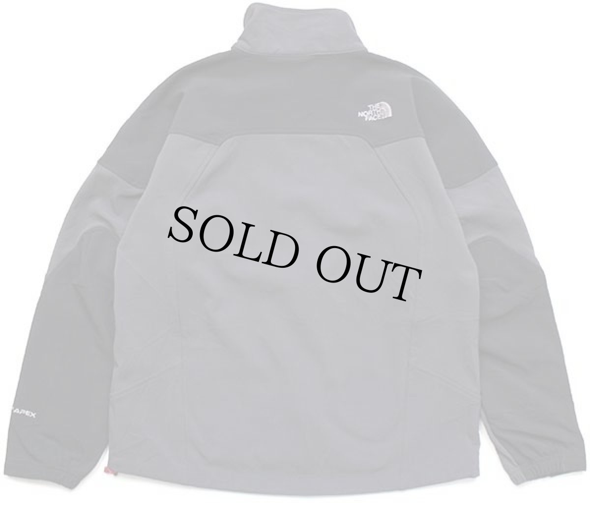 画像2: 00s THE NORTH FACEノースフェイス APEX ツートン 切り替え ストレッチ ソフトシェルジャケット グレー×黒 M (2)