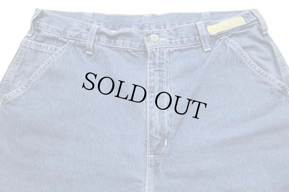 画像4: 00s メキシコ製 carharttカーハート デニム ペインターパンツ w36 L32 (4)