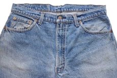 画像4: 80s USA製 Levi'sリーバイス 550 デニムパンツ w36 L30★SDP1751 (4)