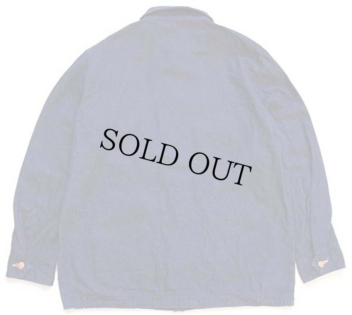 画像2: 70s USA製 Wranglerラングラー バットダイ デニム カバーオール 42 (2)