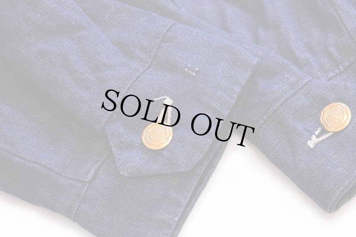 画像6: 70s USA製 Wranglerラングラー バットダイ デニム カバーオール 42 (6)