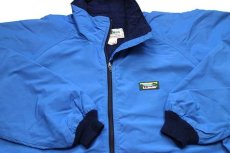 画像3: 80s L.L.Bean Three-Season Jacket フリースライナー ナイロンジャケット 青L-T (3)