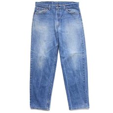 画像2: 80s USA製 Levi'sリーバイス 550 デニムパンツ w36 L30★SDP1751 (2)