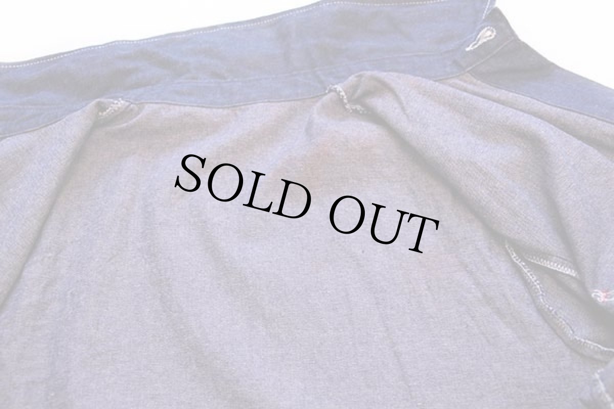 画像5: 70s USA製 Wranglerラングラー バットダイ デニム カバーオール 42 (5)