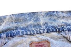 画像7: 80s USA製 Levi'sリーバイス 70507 ケミカルウォッシュ デニムジャケット 4ポケット XL★アシッド (7)