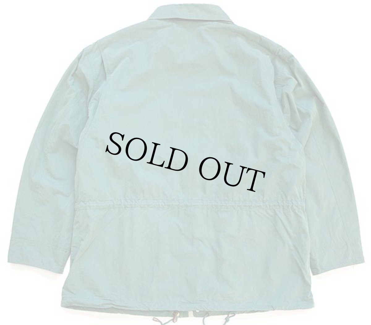 画像2: 80s EddieBauerエディーバウアー ストライプライナー コットン×ナイロン フィールドジャケット 緑 L (2)