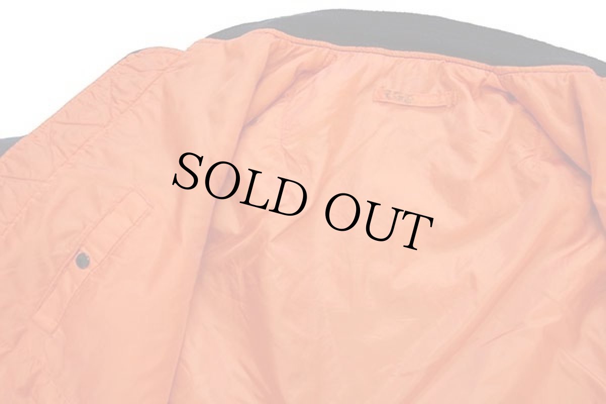 画像5: 90s USA製 ALPHAアルファ MA-1 フライトジャケット 黒 L (5)