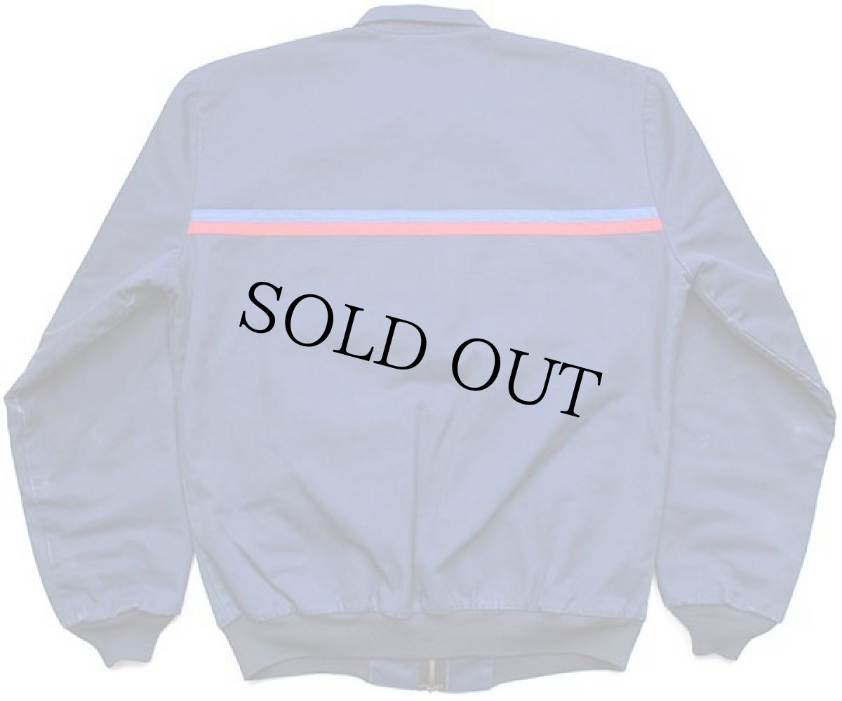 画像2: 90s メキシコ製 RED KAPレッドキャップ DESANTIS Fordフォード パッチ付き ライン入り キルティングライナー ワークジャケット 紺 M-LN (2)