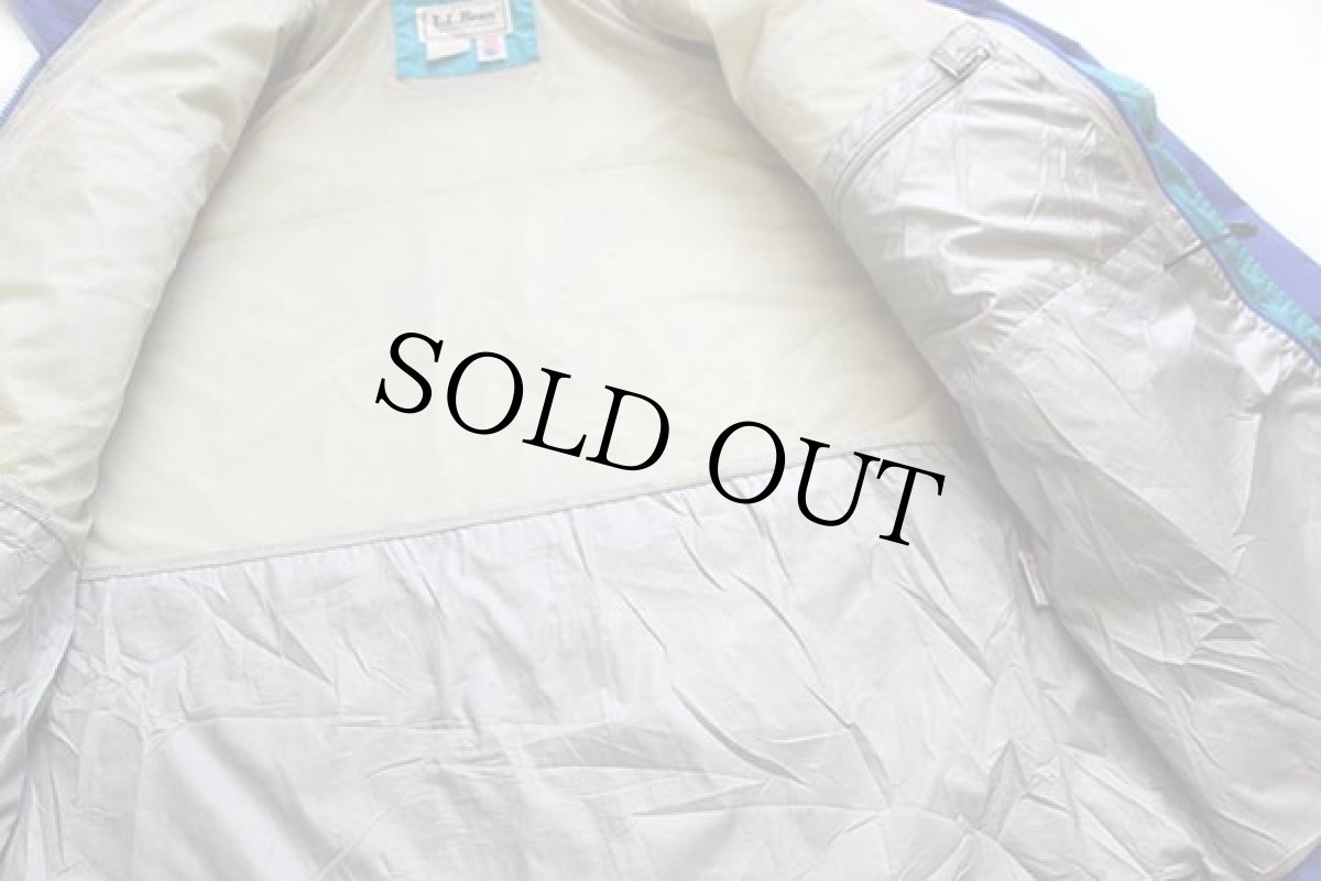 画像5: 90s USA製 L.L.Bean GORE-TEXゴアテックス ナイロンジャケット 青 L (5)