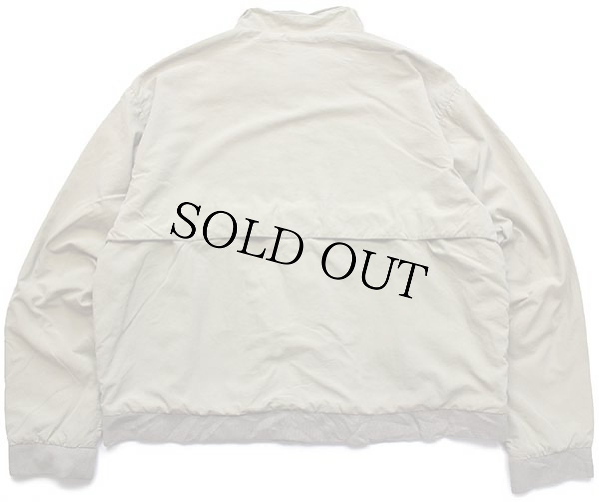 画像2: 90s USA製 L.L.Bean タータンチェックライナー ナイロン ハリントンジャケット ベージュ L (2)