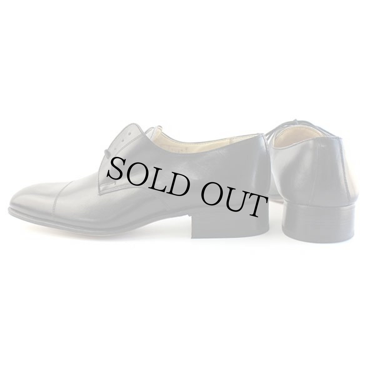 画像2: デッドストック★90s イタリア軍 CARABINIERI カラビニエリ サービスシューズ 黒 42★オフィサー (2)