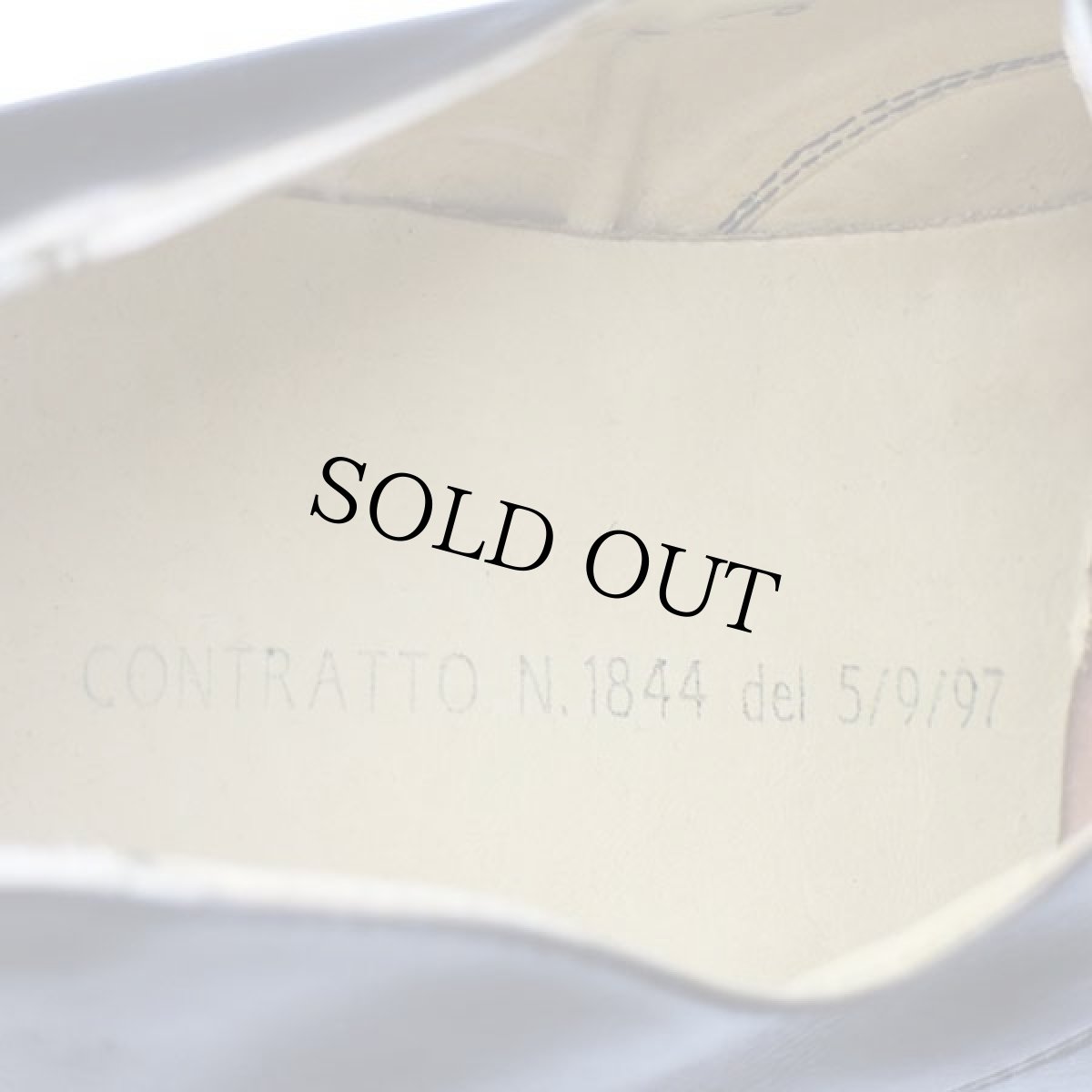 画像6: デッドストック★90s イタリア軍 CARABINIERI カラビニエリ サービスシューズ 黒 42★オフィサー (6)