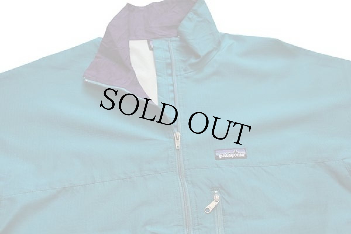 画像3: 90s patagoniaパタゴニア ベロシティ シェル ナイロンジャケット 緑 W-L (3)