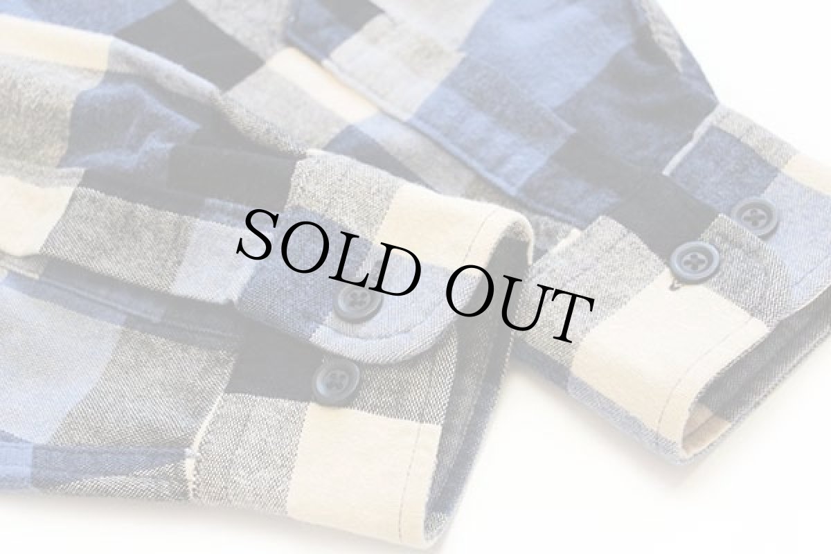 画像6: L.L.Bean CHAMOIS CLOTH SHIRT ブロックチェック コットン シャモアクロスシャツ M-REG (6)