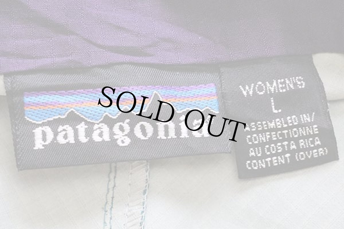 画像4: 90s patagoniaパタゴニア ベロシティ シェル ナイロンジャケット 緑 W-L (4)