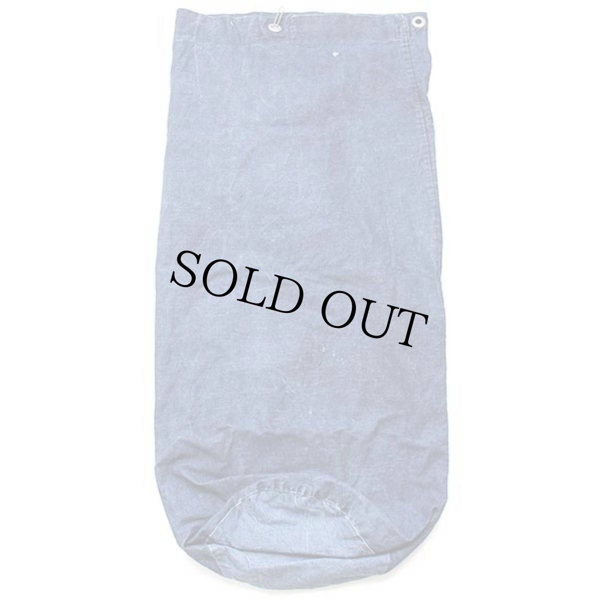 画像2: 70s UNKNOWN 耳付き デニム ダッフルバッグ (2)