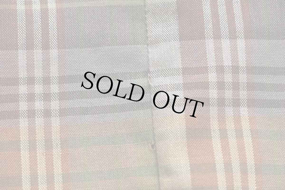 画像6: デッドストック★80s chelsea マドラスチェック 2つボタン テーラードジャケット 50 (6)