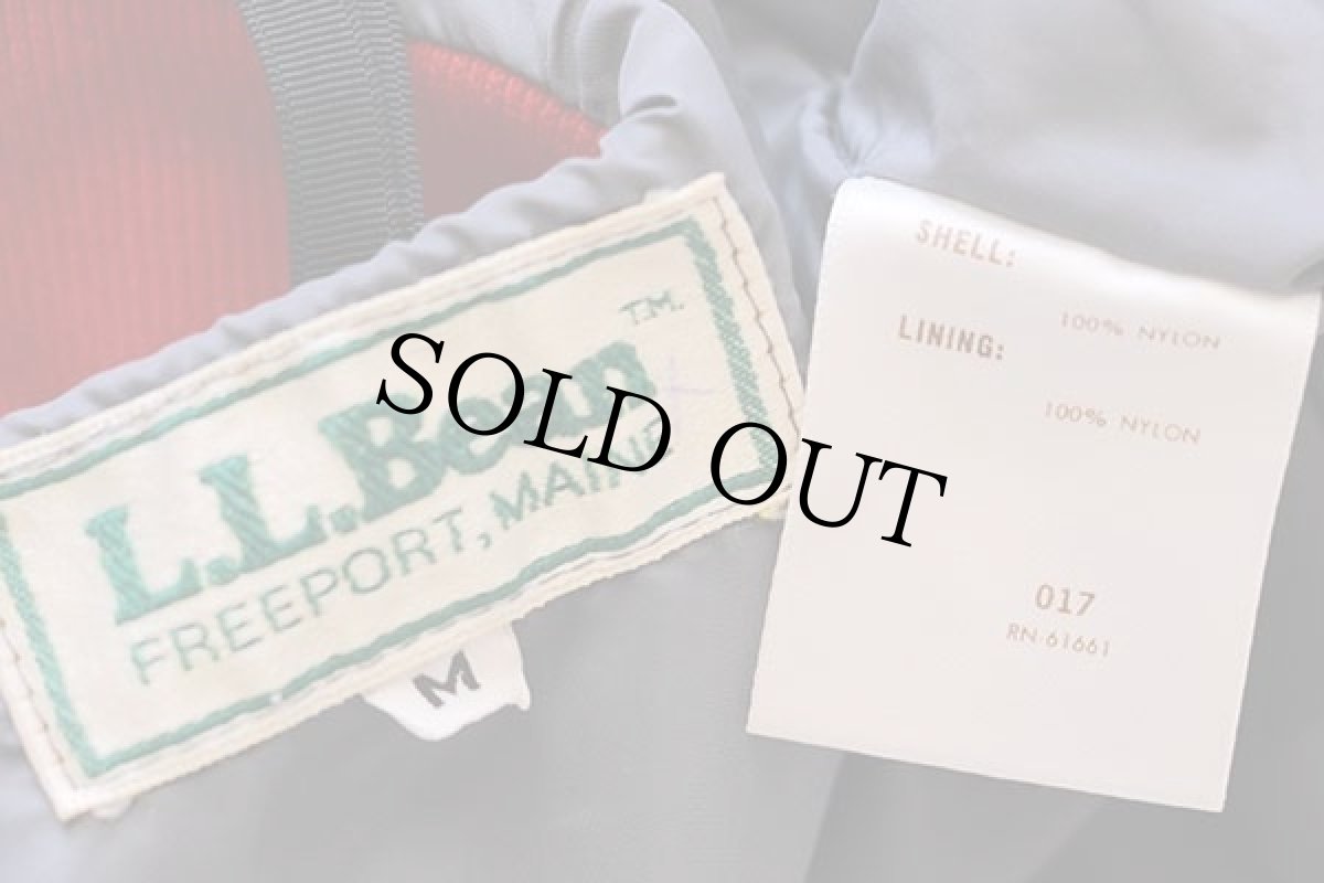 画像4: 70s L.L.Bean ナイロンジャケット 赤 M (4)