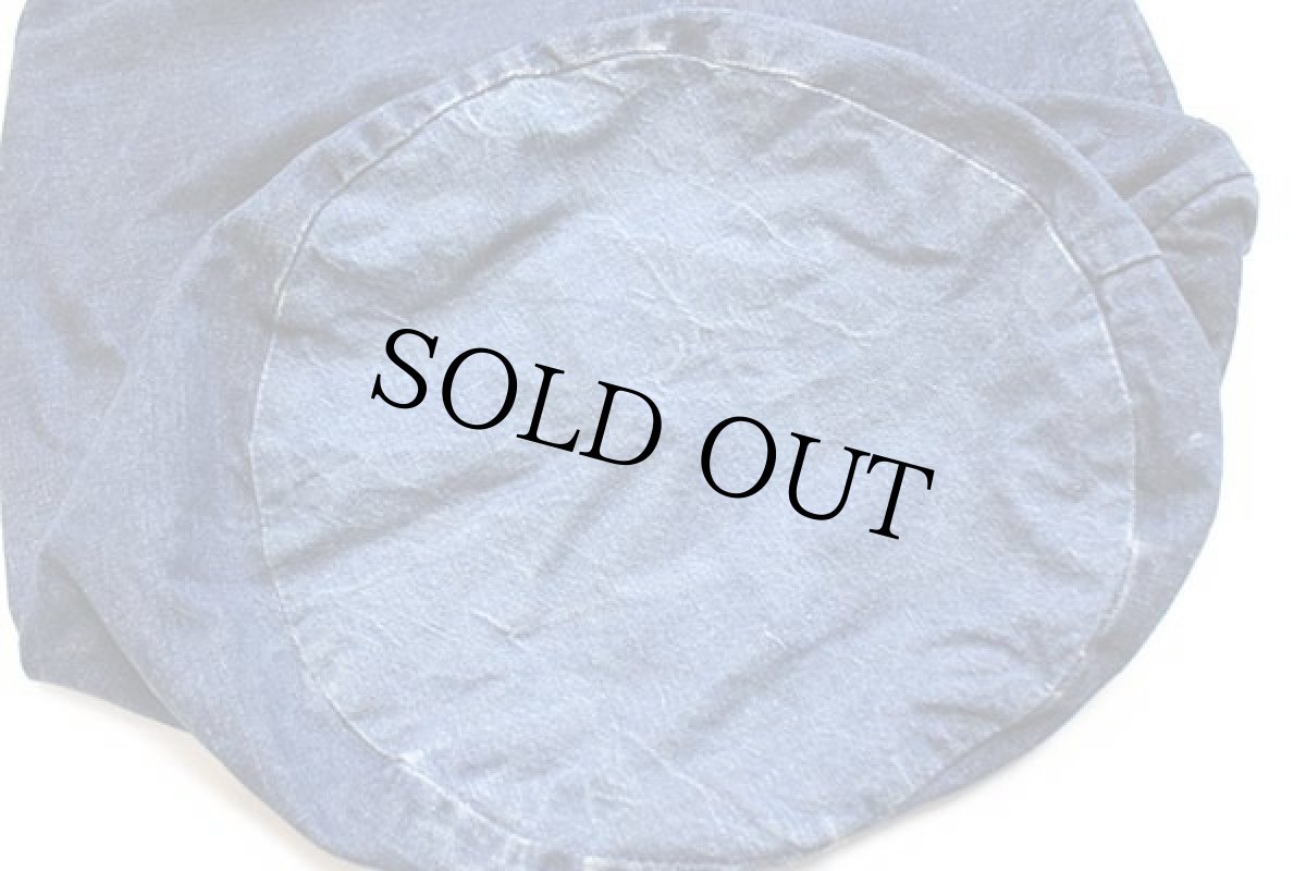 画像6: 70s UNKNOWN 耳付き デニム ダッフルバッグ (6)