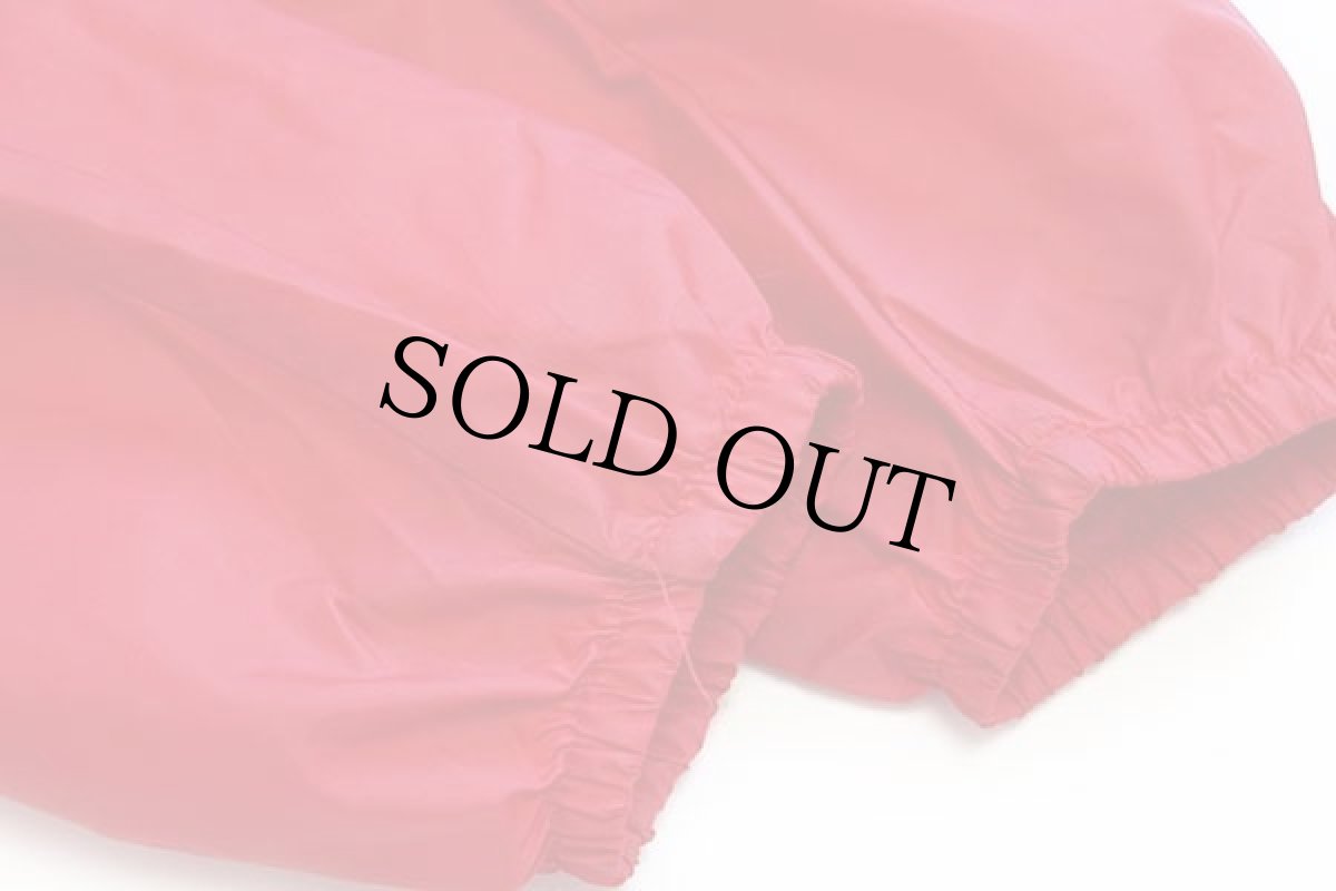 画像8: 70s Championチャンピオン ランタグ CORNELL アメフト 刺繍 ナイロン コーチジャケット 赤 (8)