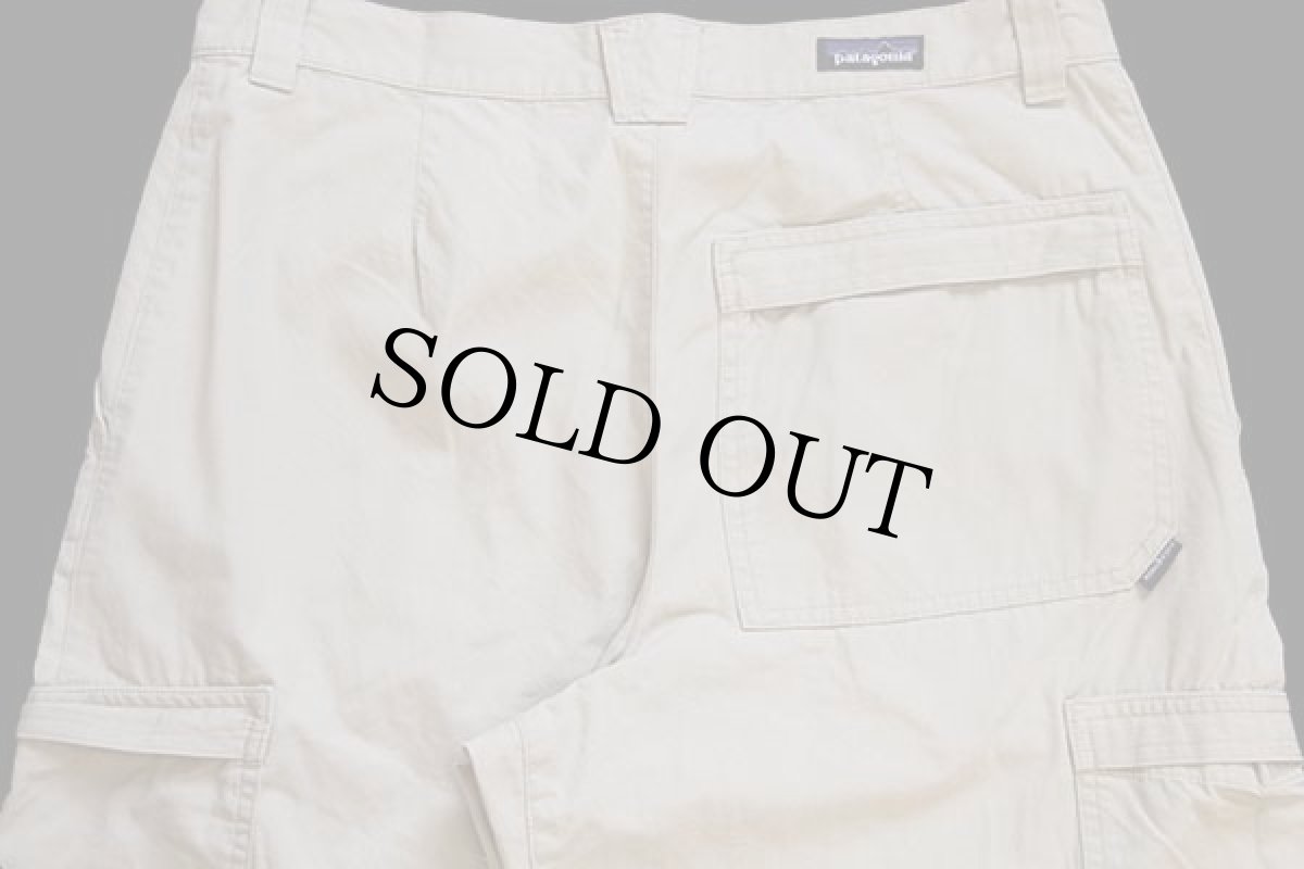 画像5: 00s patagoniaパタゴニア オーガニックコットン カーゴパンツ ベージュ 32 (5)