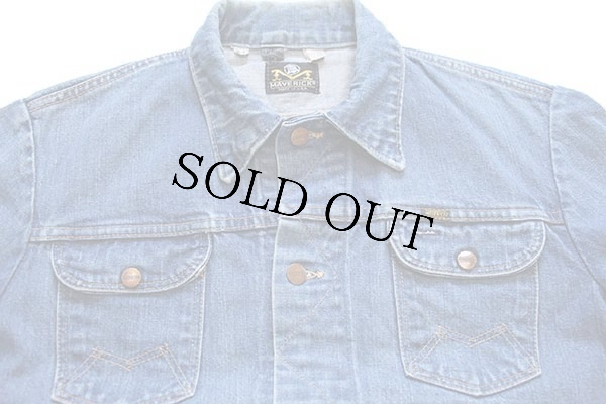 画像3: 70s USA製 BLUE BELL MAVERICKマーベリック デニムジャケット 44 (3)