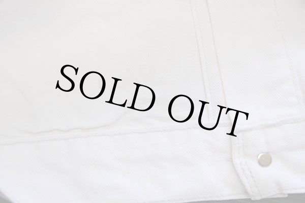 00s メキシコ製 Levi'sリーバイス 70507 ホワイト デニムジャケット 4