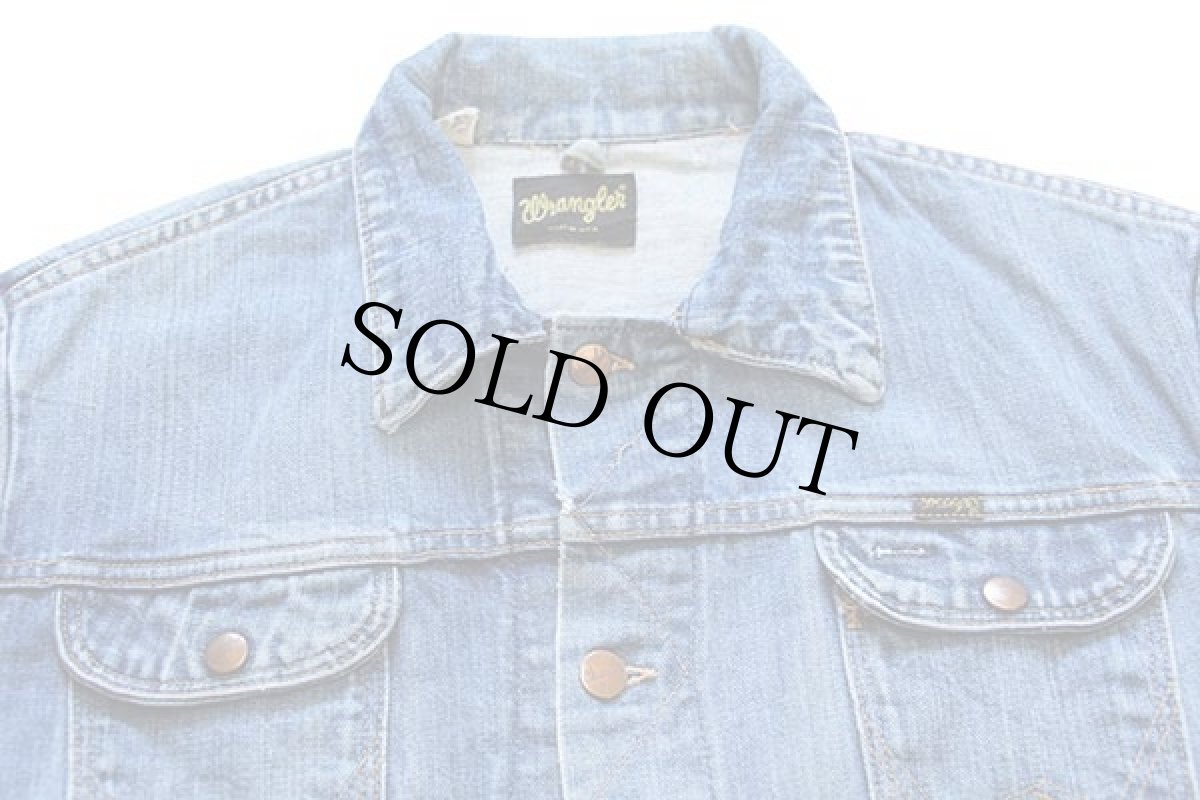 画像3: 70s USA製 Wranglerラングラー 124MJ デニムジャケット (3)