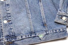 画像5: 90s USA製 GUESSゲス デニムジャケット 4ポケット XL (5)