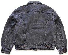 画像2: 90s Levi'sリーバイス 70503 ブラック デニムジャケット 4ポケット XL★ユーロ (2)